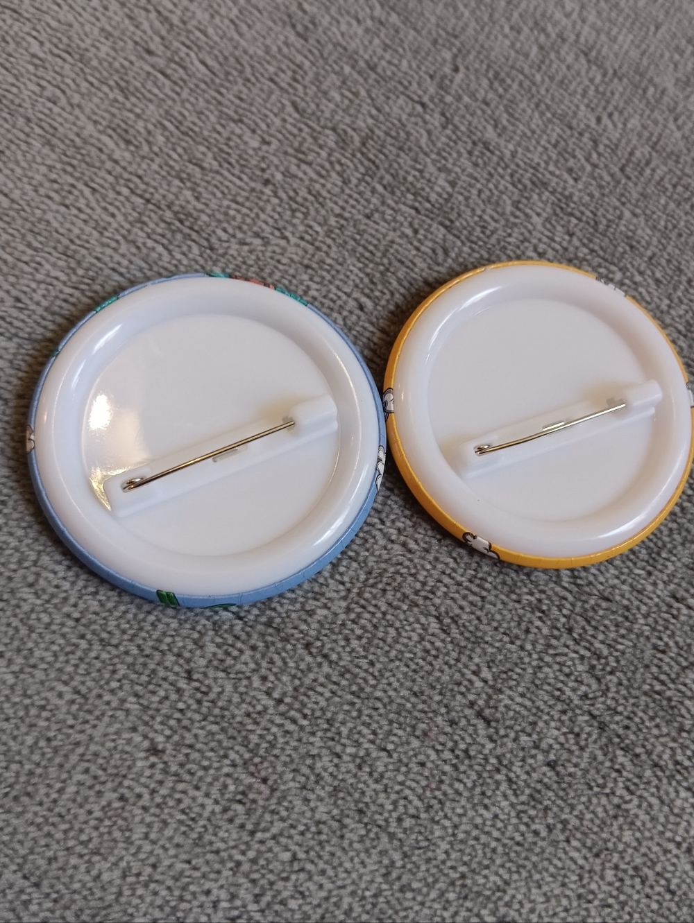 Cute Cryptid Creature Kawaii Button, Backpack Pin Set, Bigfoot & MothMan Montser - Picture 4 of 5